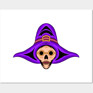 Purple Hat Grim Reaper Posters and Art